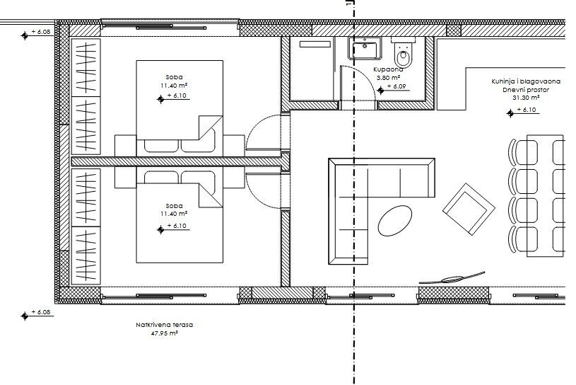 Piso en Premantura, Croacia, 129.65 m² - imagen 1