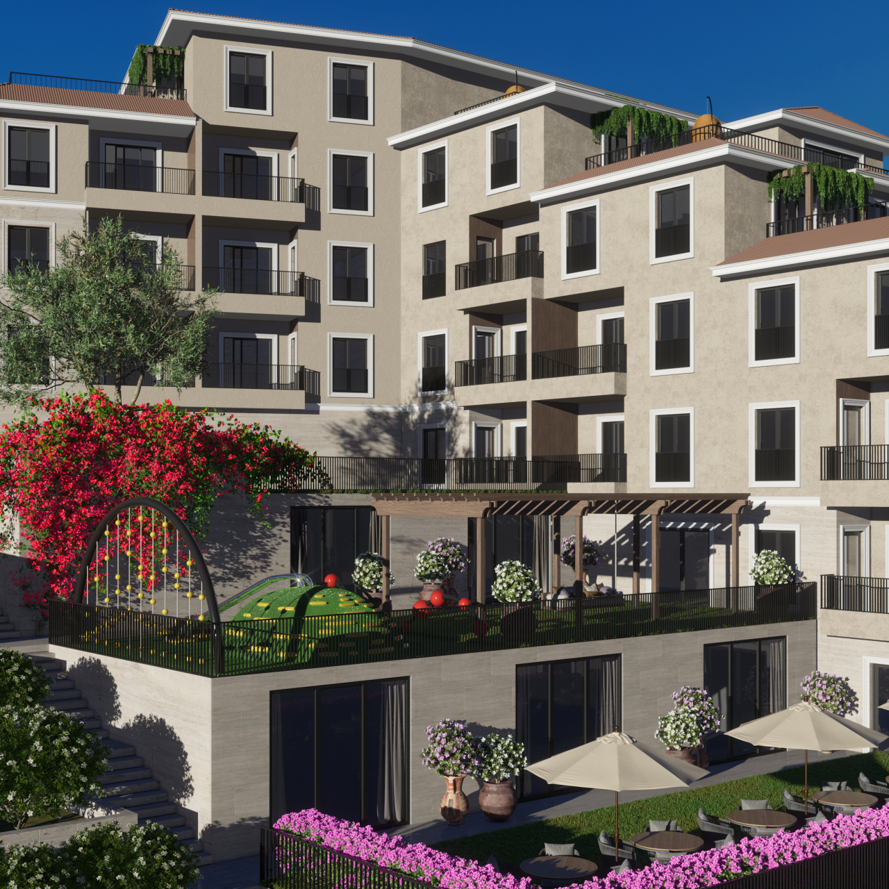 Flat in Budva, Montenegro, 49 m² - picture 2