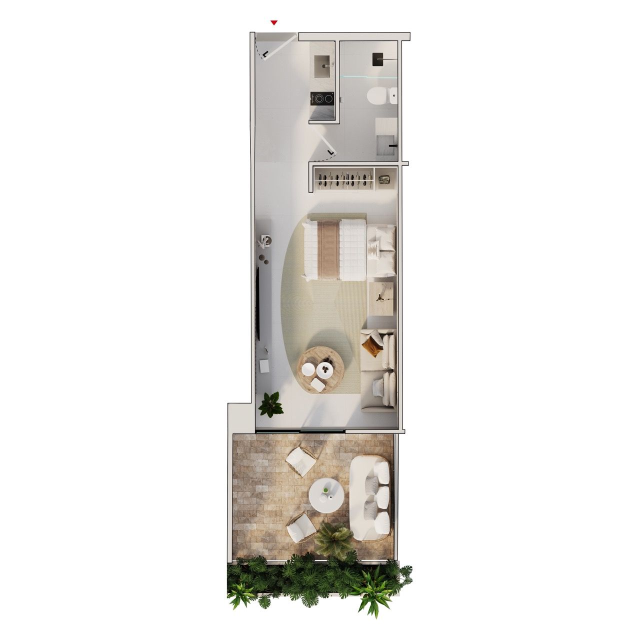 Apartamento en Punta Cana, República Dominicana, 45 m² - imagen 17