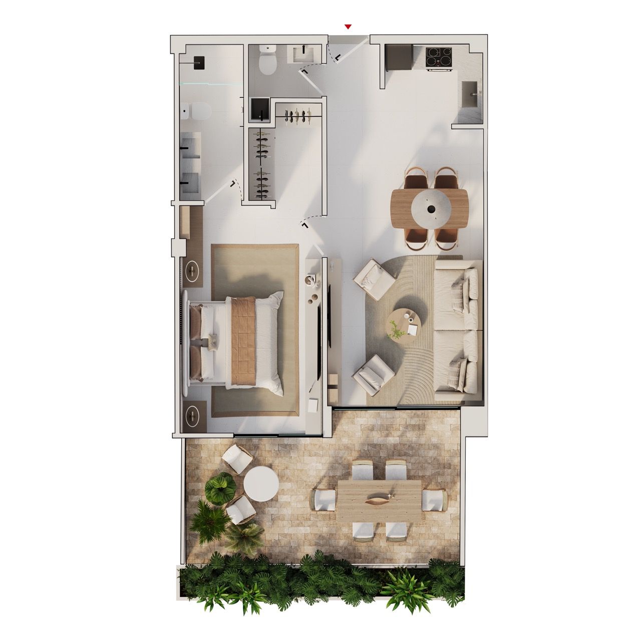 Apartamento en Punta Cana, República Dominicana, 45 m² - imagen 16