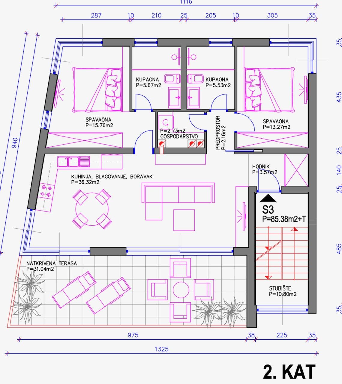 Piso en Medulin, Croacia, 144.29 m² - imagen 5