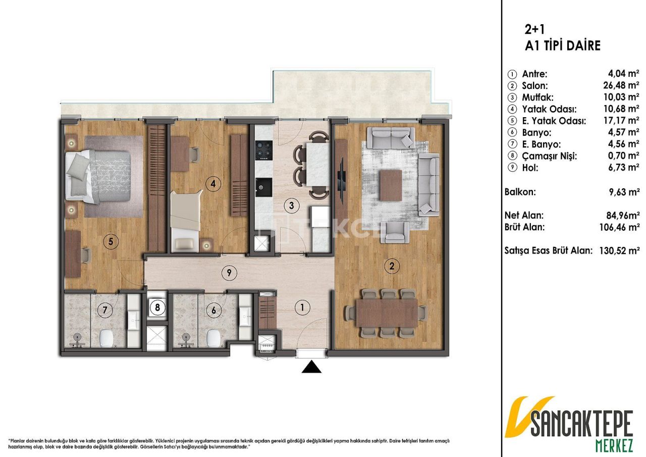 Apartment in Istanbul, Turkey, 324 m² - picture 13