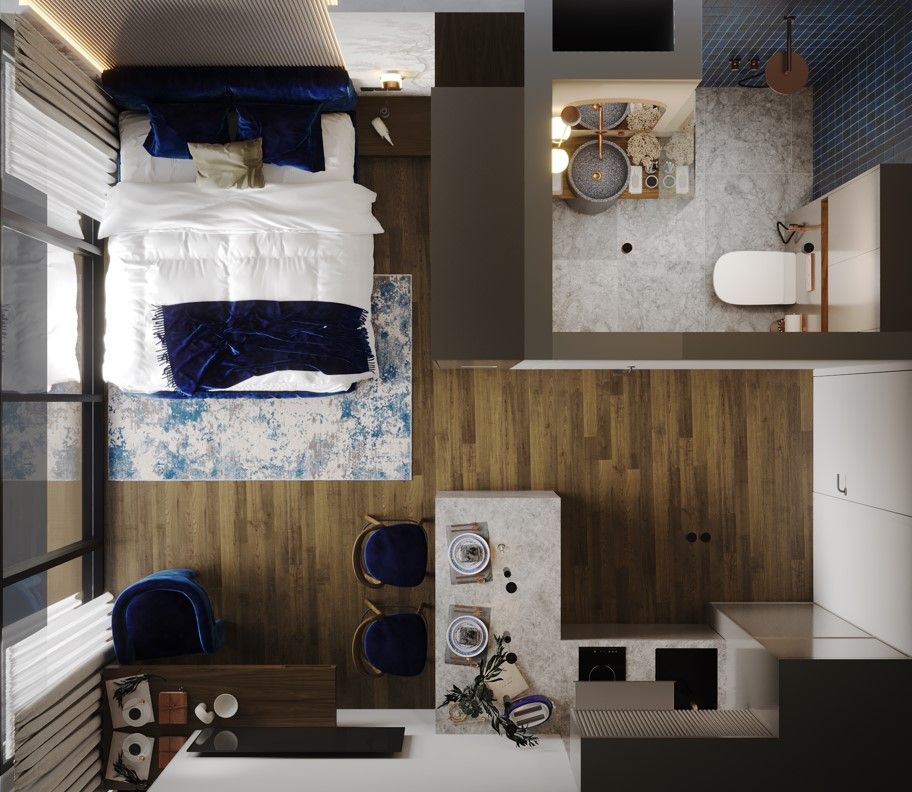 Wohnung in Canggu, Indonesien, 26 m² - Foto 5