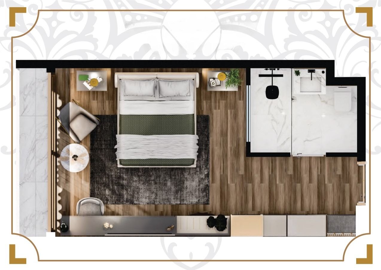 Studio a Bafra, Cipro, 35 m² - foto 14