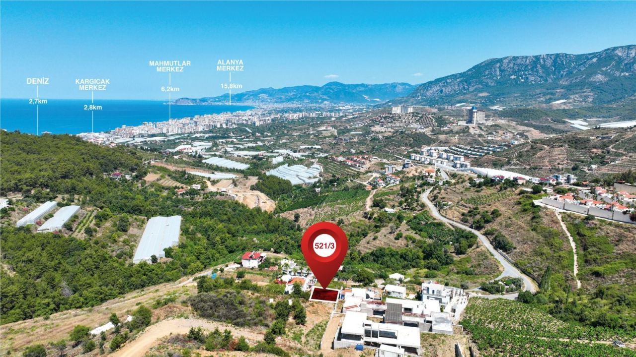 Terreno en Alanya, Turquia, 501 m² - imagen 1