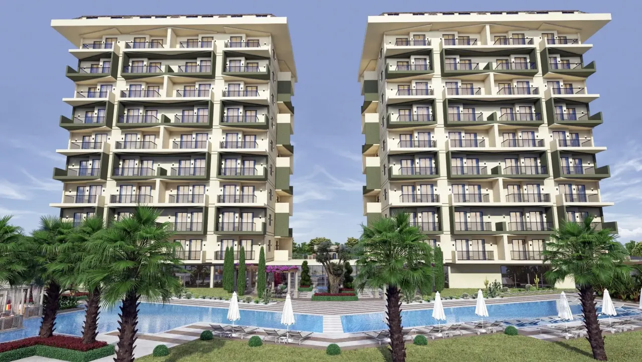 Apartamento en Alanya, Turquia, 53 m² - imagen 1