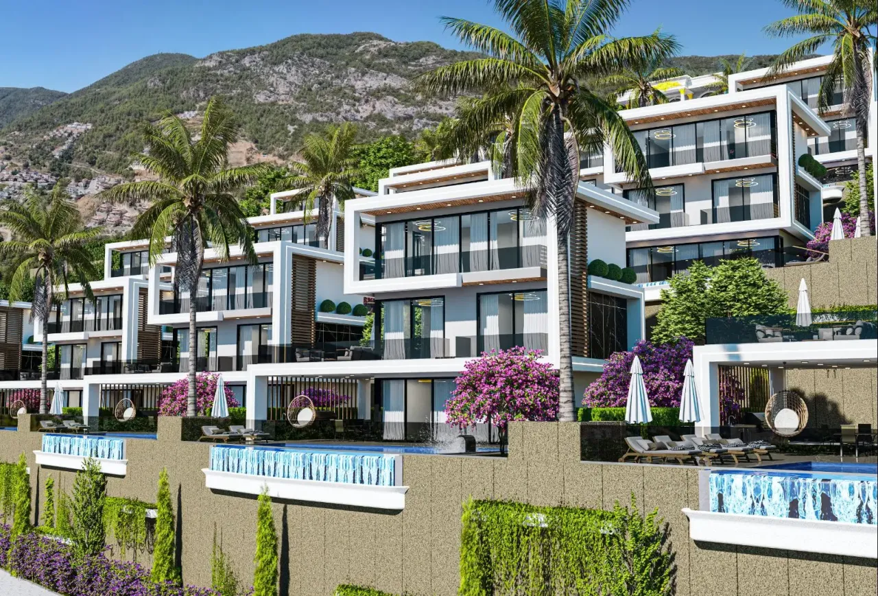 Villa in Alanya, Türkei, 454 m² - Foto 1