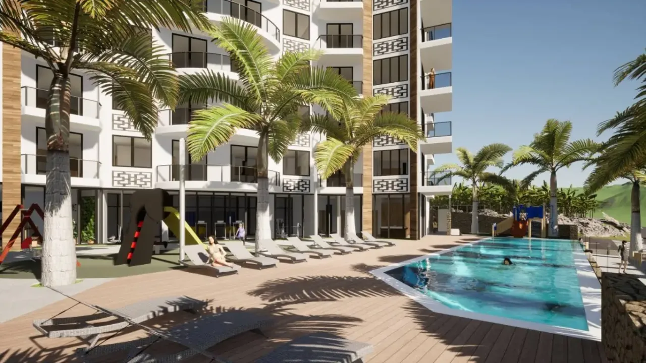 Appartamenti a Alanya, Turchia, 55 m² - foto 1