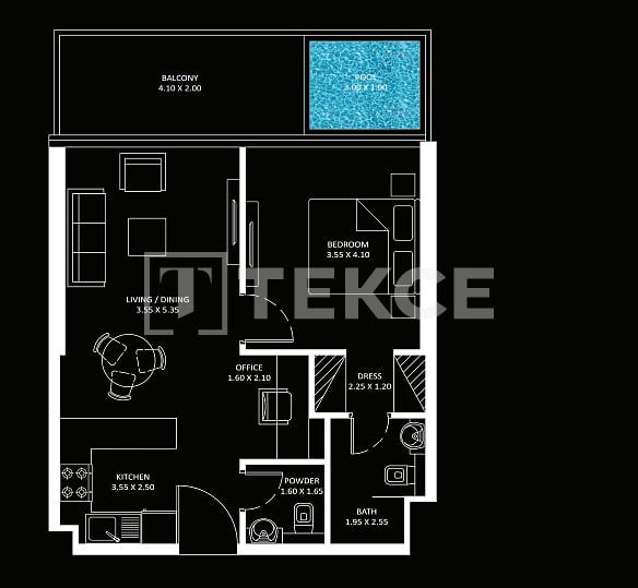 Apartment in Dubai, UAE, 183 m² - picture 17