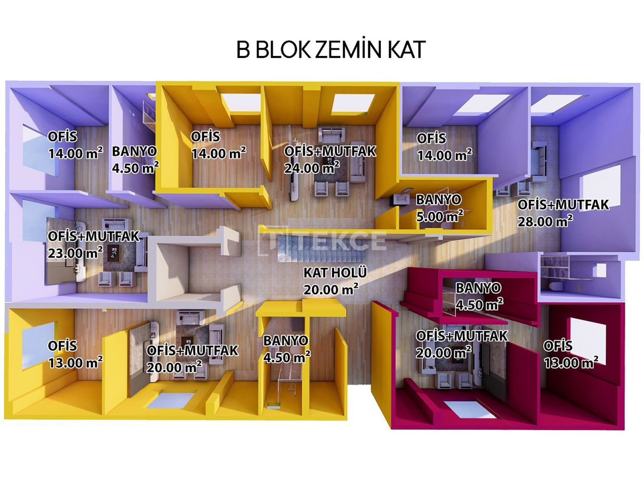 Apartamento Çiftlikköy, Turquia, 85 m² - imagen 6