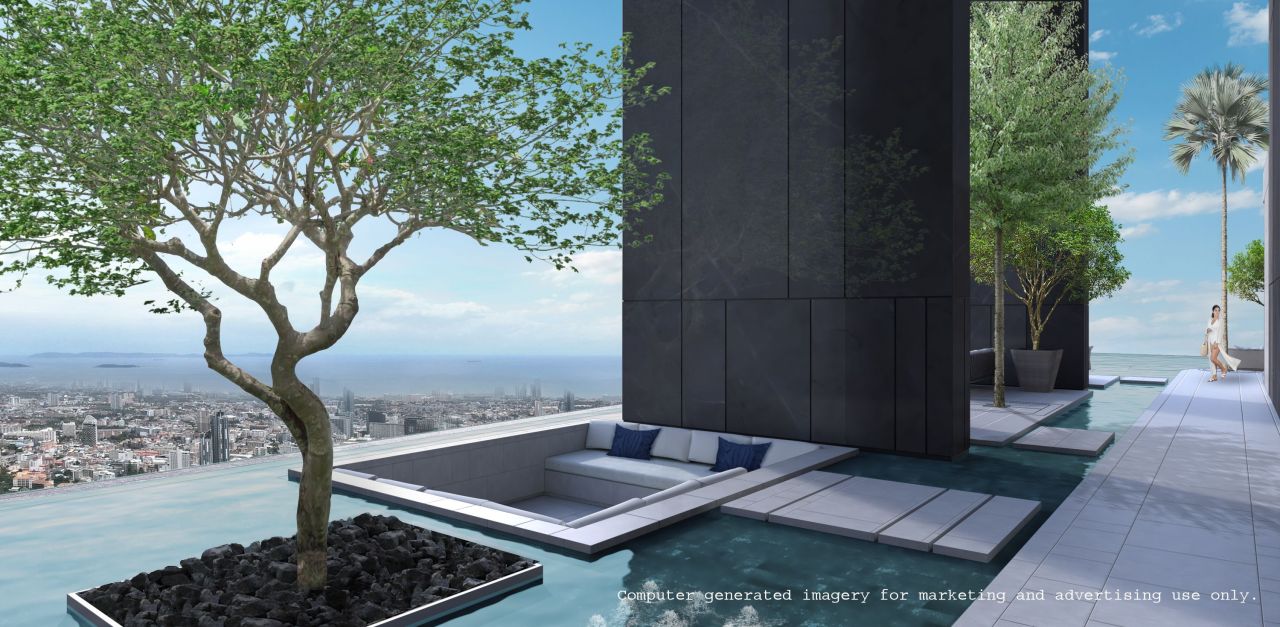 Appartamento a Pattaya, Thailandia, 34 m² - foto 8