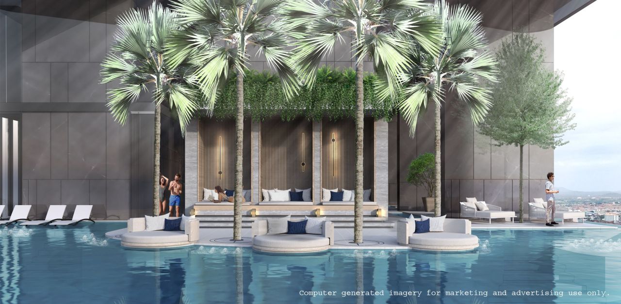 Appartamento a Pattaya, Thailandia, 34 m² - foto 9