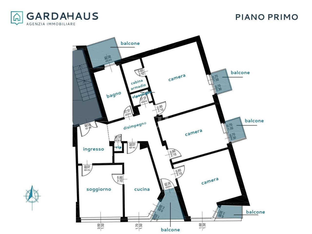 Appartamenti sul Lago di Garda, Italia, 130 m² - foto 15