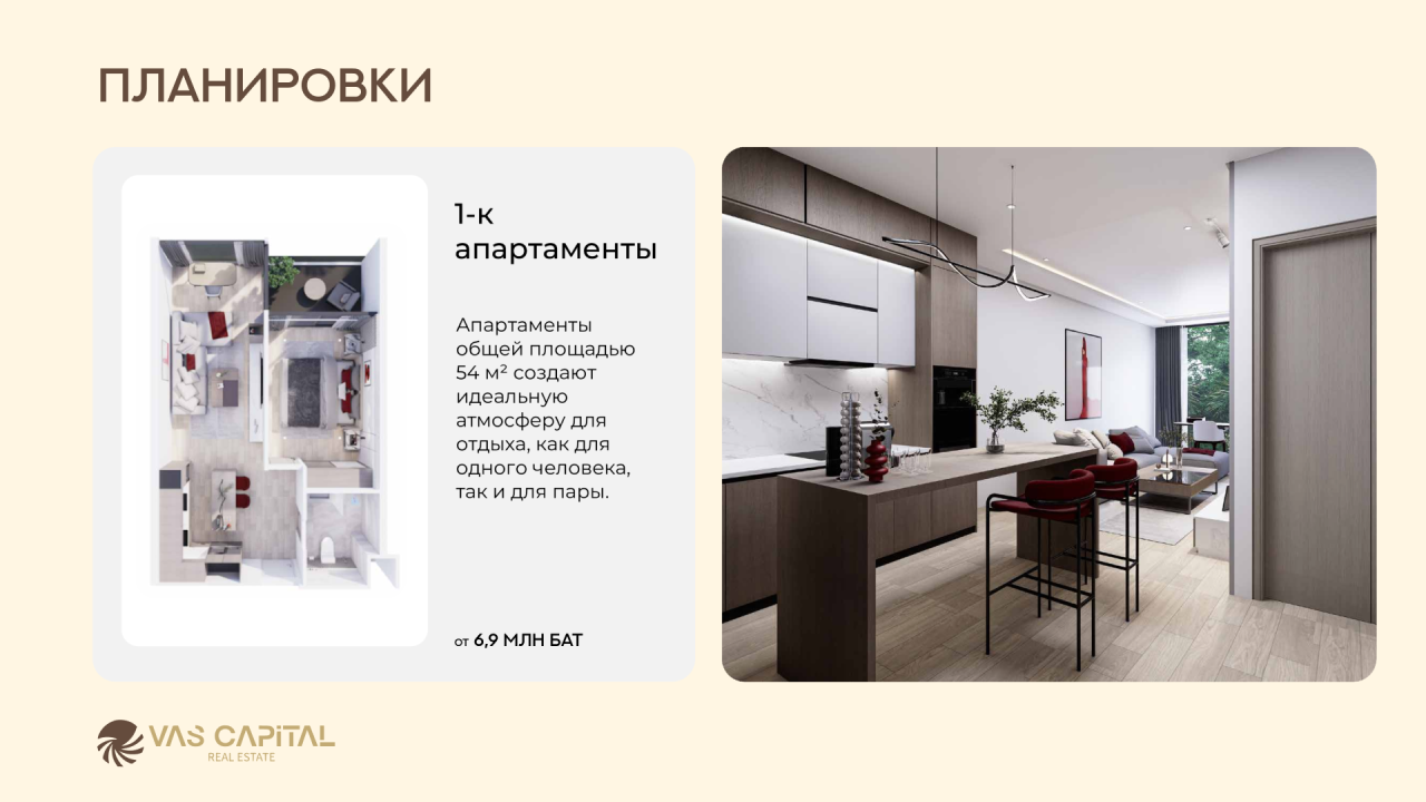 Apartment on Nai Harn, Thailand, 90 m² - picture 12