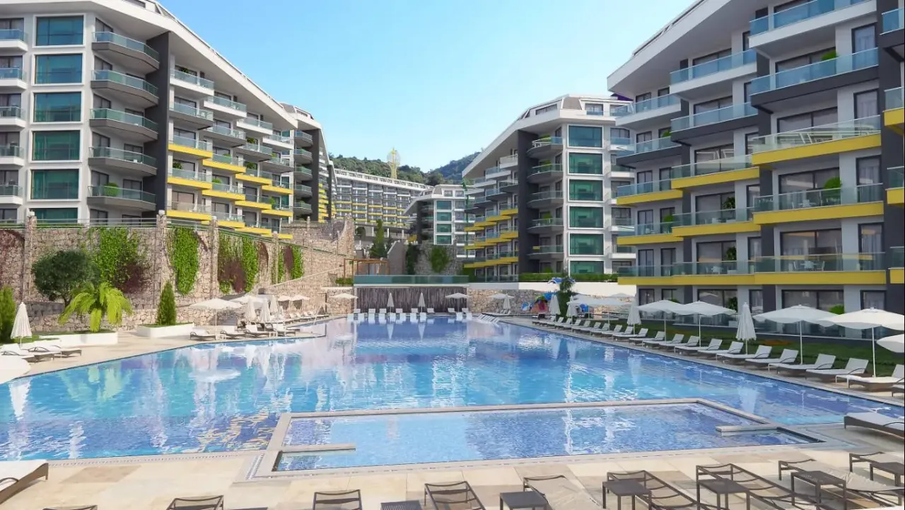 Apartment in Alanya, Türkei, 65 m² - Foto 1