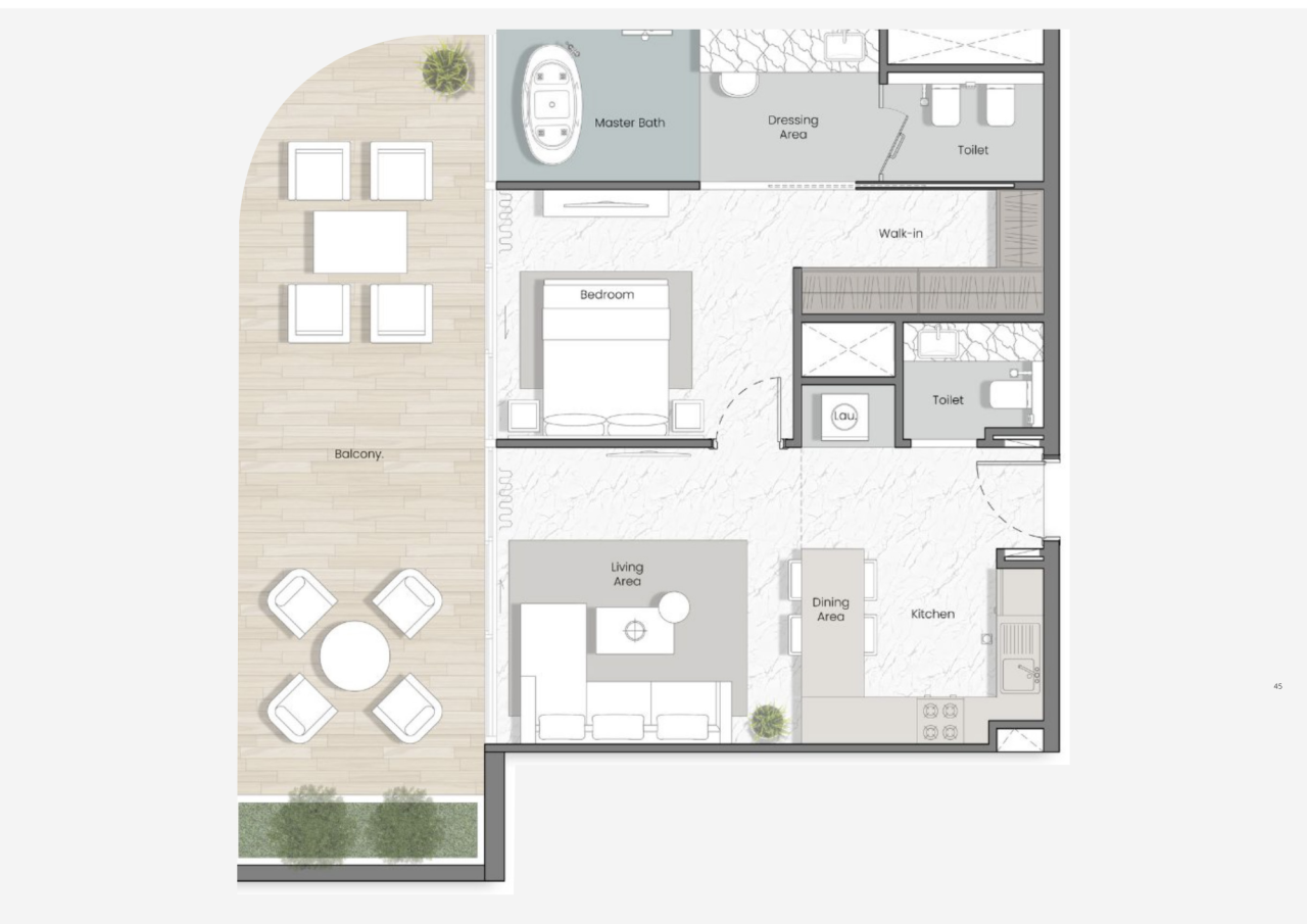 Appartement à Ras al-Khaimah, EAU, 101 m² - image 10