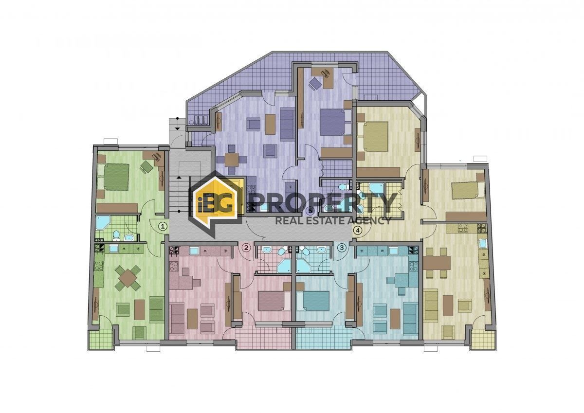 Appartement à Varna, Bulgarie, 69 m² - image 3