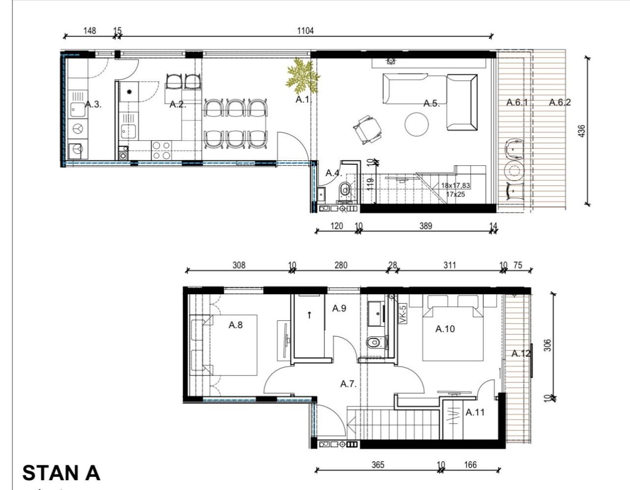 Appartamento a Rovigno, Croazia, 81.98 m² - foto 6