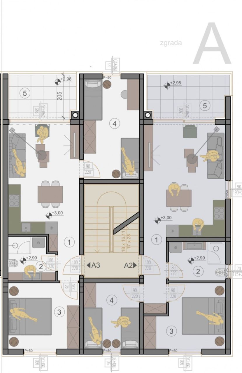 Appartamento a Pola, Croazia, 57.96 m² - foto 5