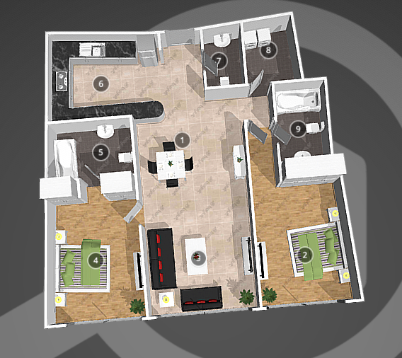 Apartment in Ras al-Khaimah, UAE, 187 m² - picture 2