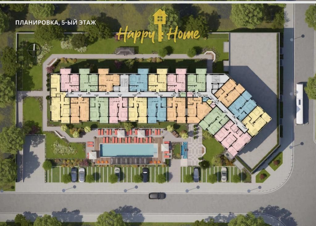 Piso en Sunny Beach, Bulgaria, 46.39 m² - imagen 9