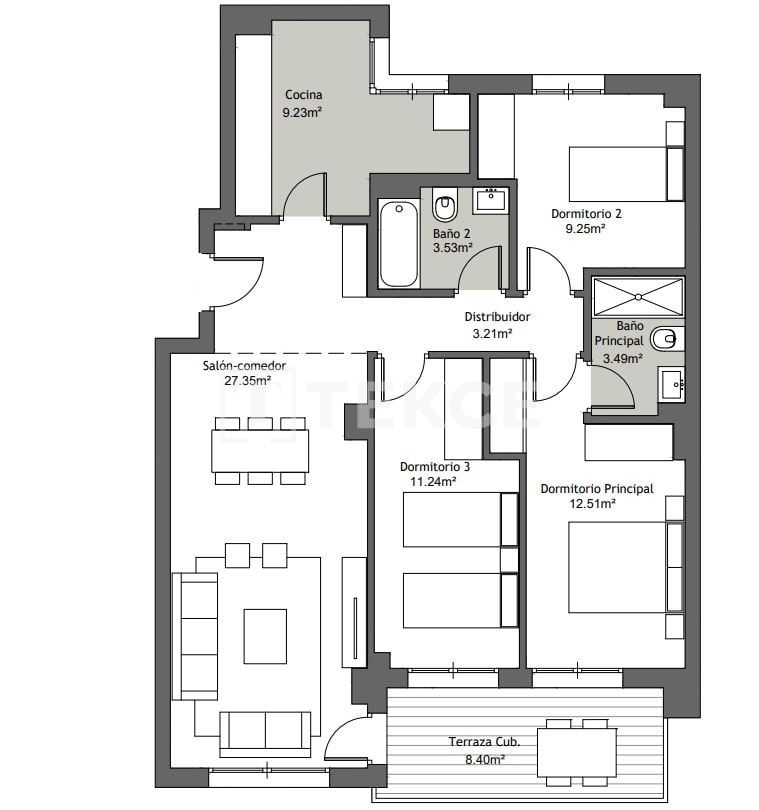 Penthouse in Velez-Malaga, Spanien, 172 m² - Foto 4