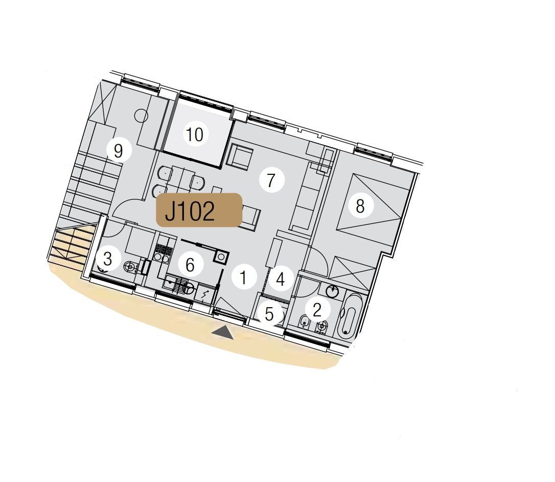 Appartement à Poreč, Croatie, 64.78 m² - image 15