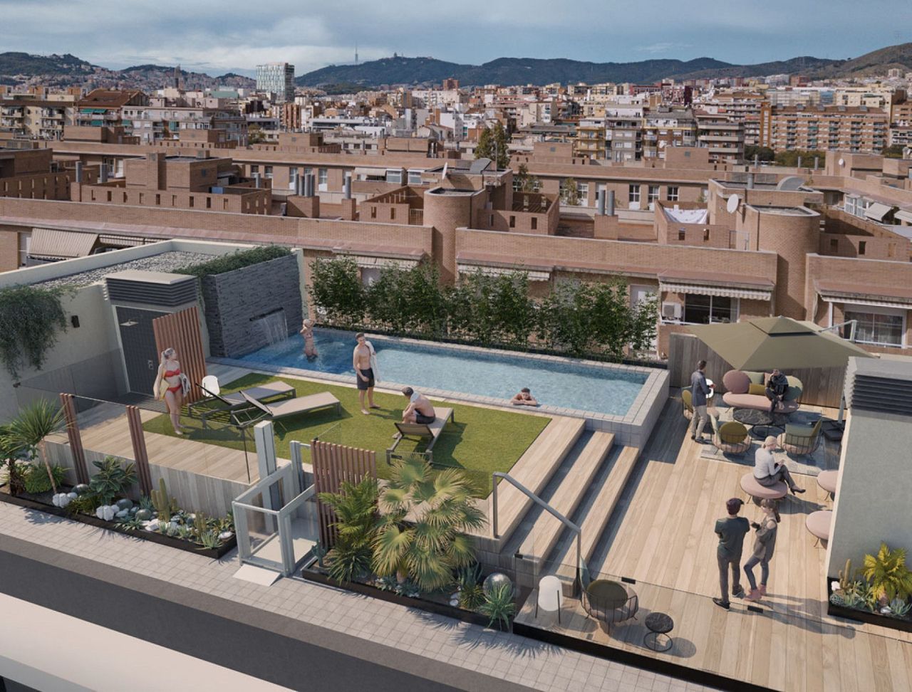 Wohnung in Barcelona, Spanien, 56 m² - Foto 1