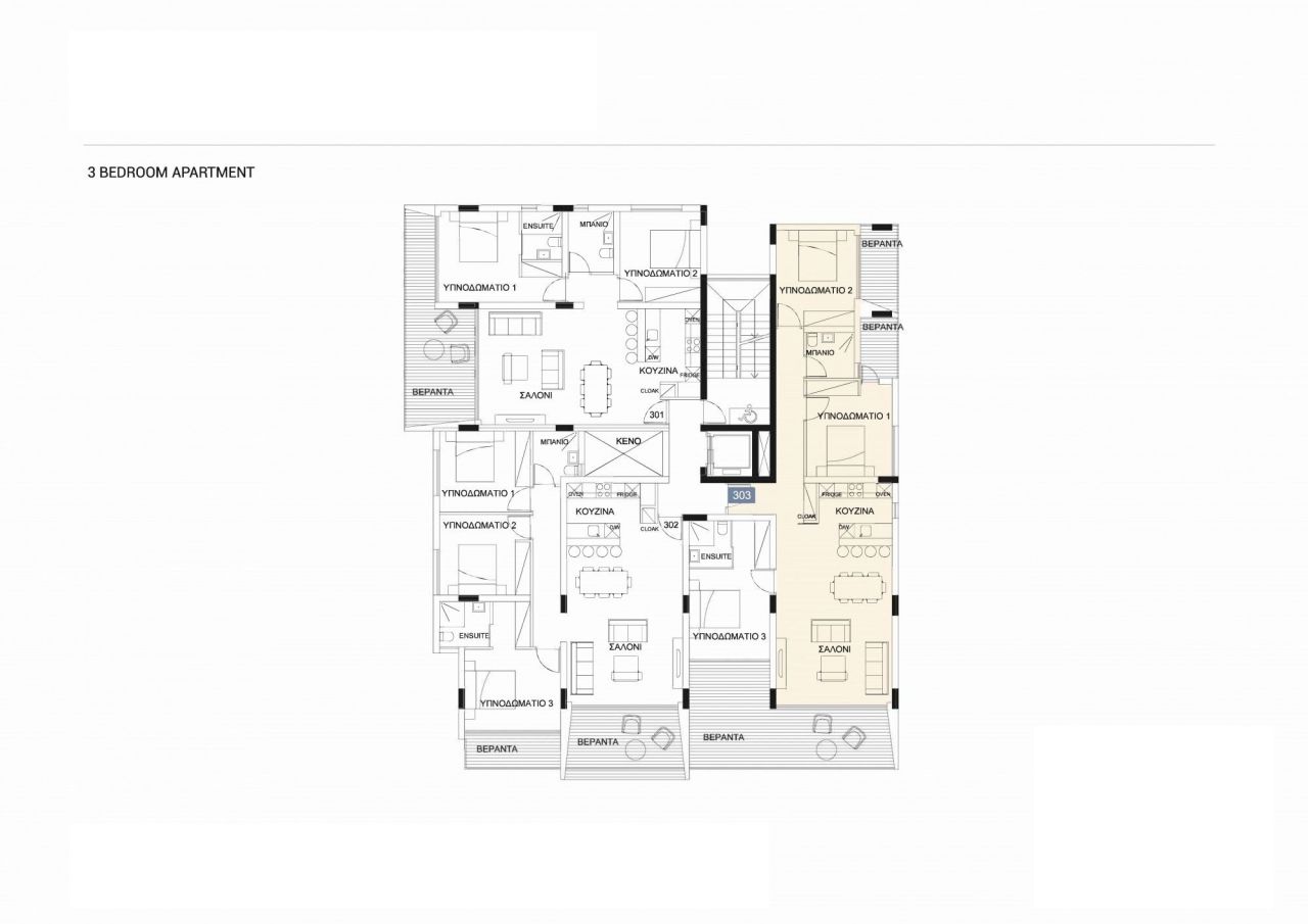 Appartamento a Paphos, Cipro, 121 m² - foto 4