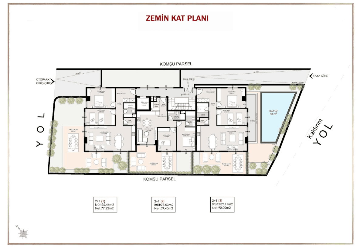 Piso en Alanya, Turquia, 89 m² - imagen 18