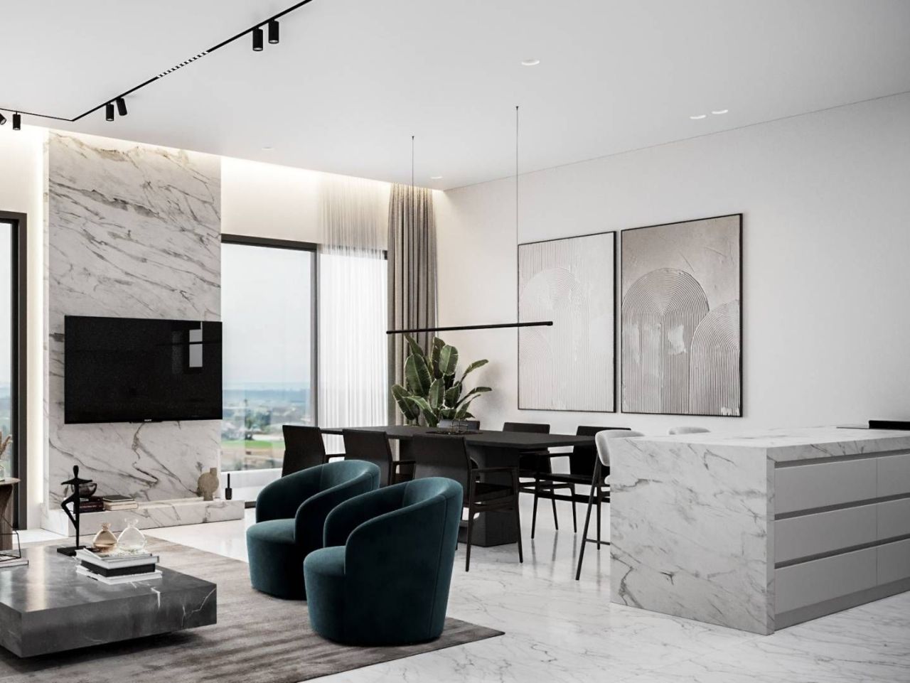 Wohnung in Paphos, Zypern, 59 m² - Foto 3