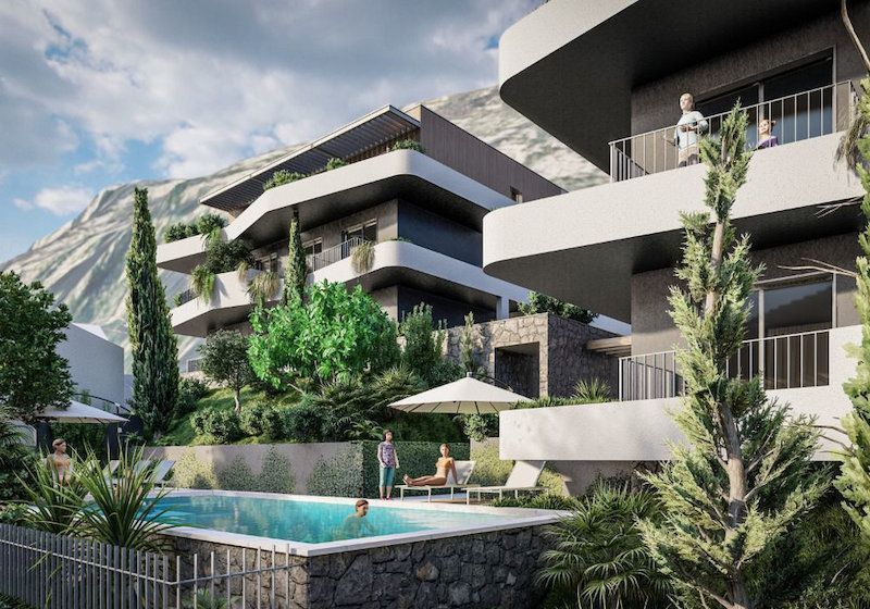 Apartment in Dobrota, Montenegro, 46 m² - picture 1