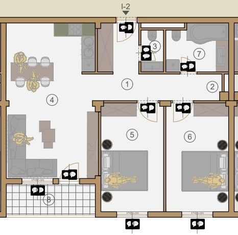 Flat in Pula, Croatia, 80.16 m² - picture 2