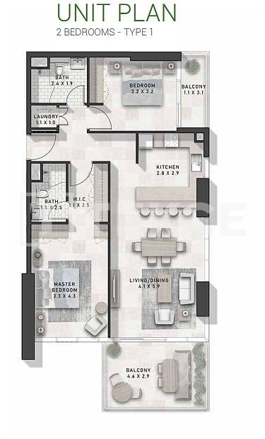 Appartamenti Damac Hills, EAU, 105 m² - foto 18
