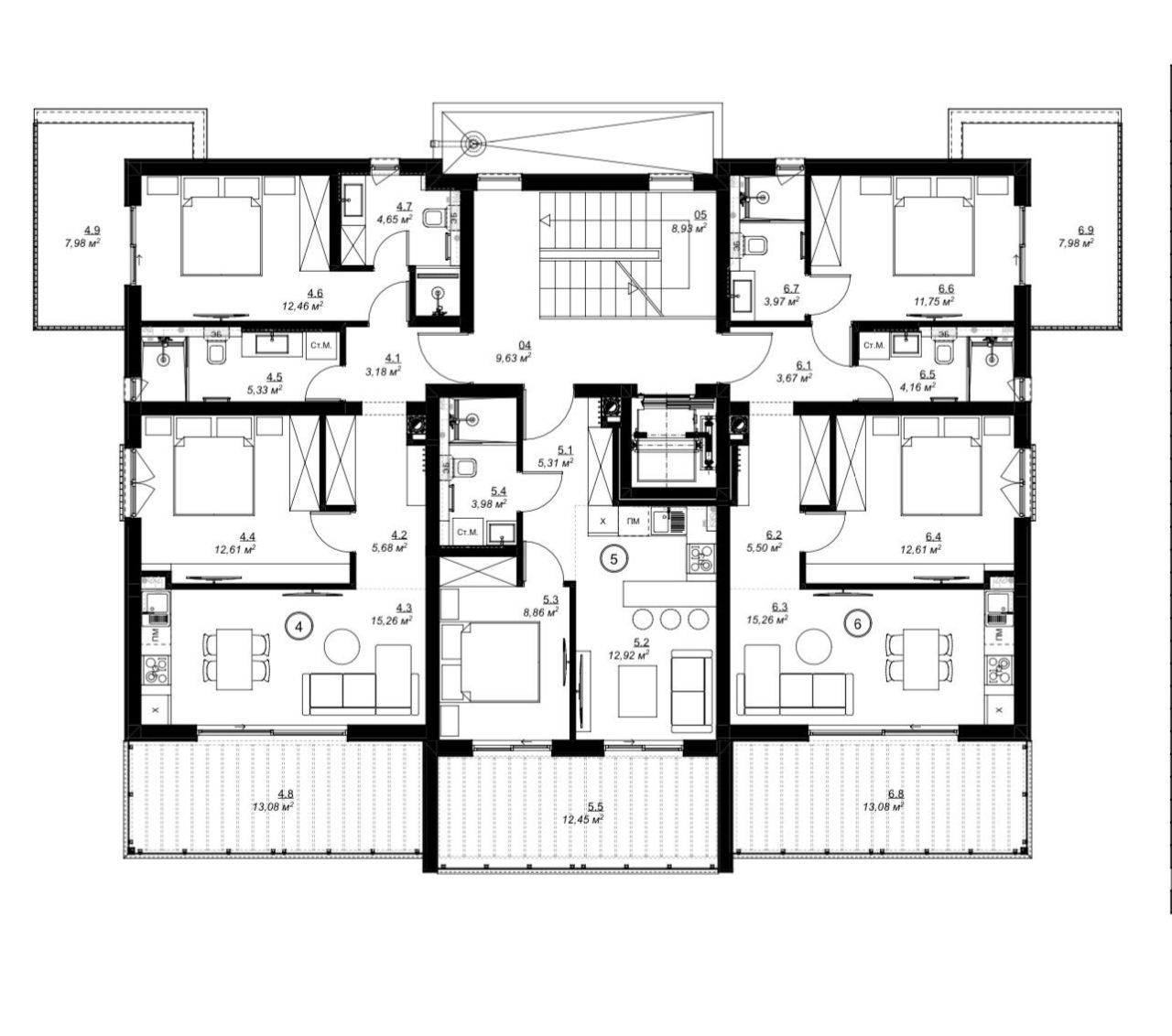 Flat in Medulin, Croatia, 78 m² - picture 4