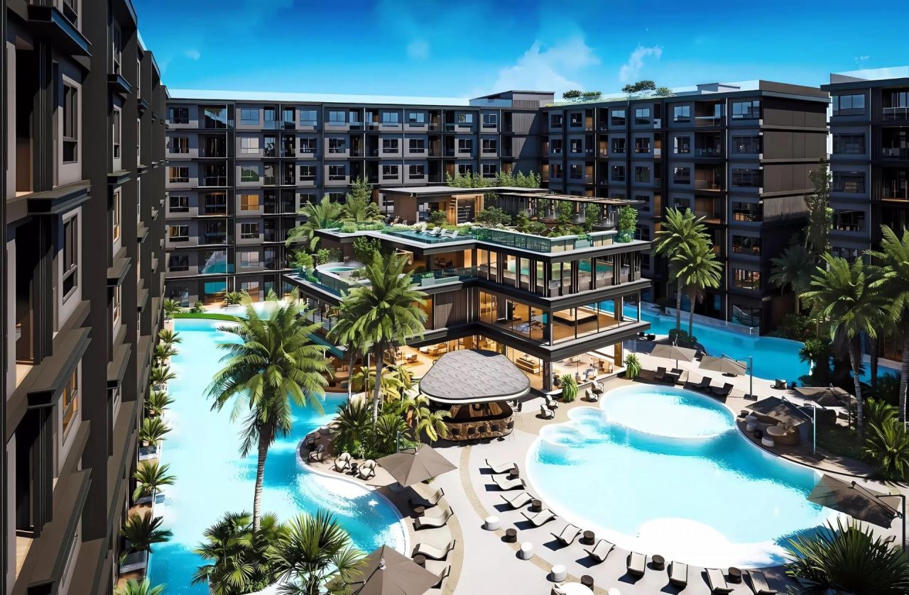 Wohnung in Pattaya, Thailand, 30 m² - Foto 1