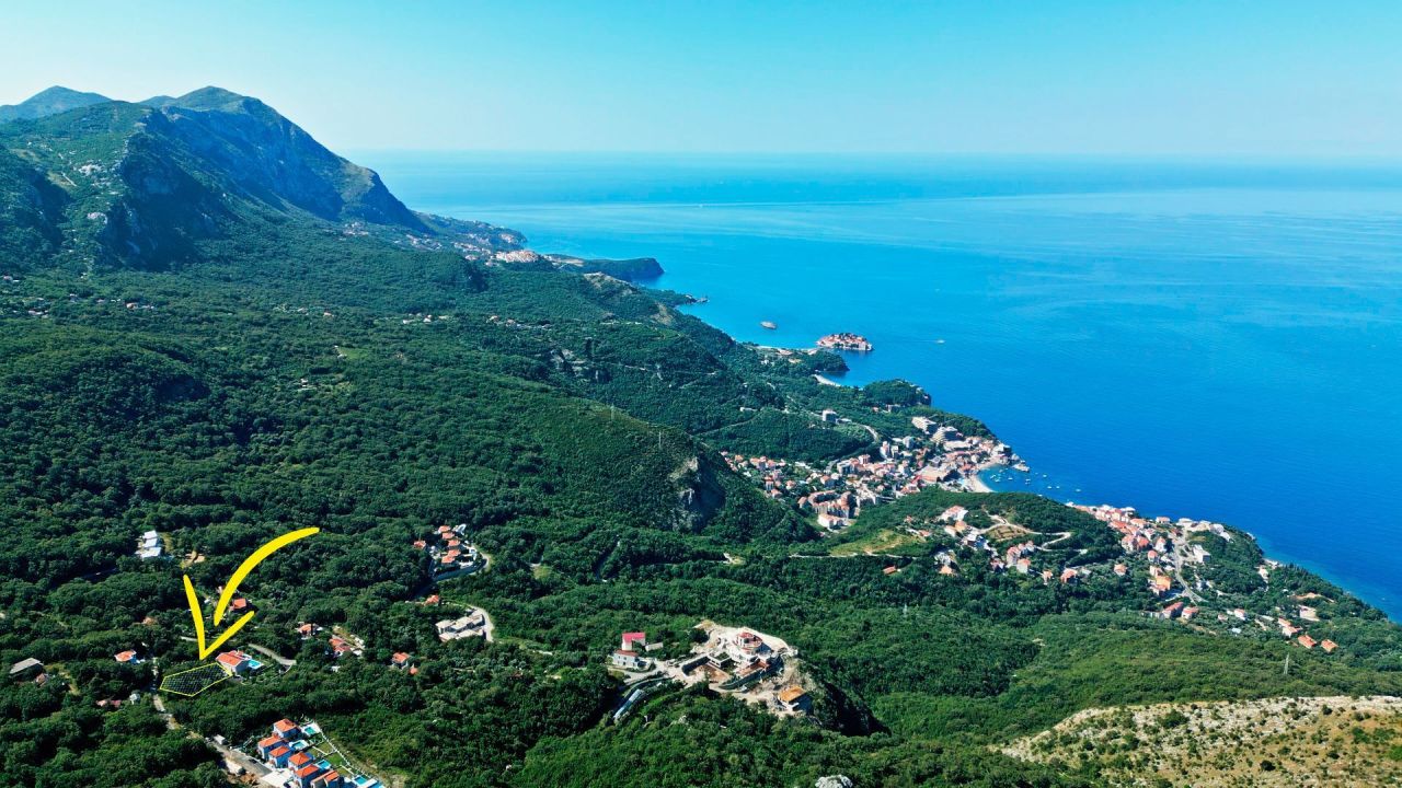 Terrain à Budva, Monténégro, 802 m² - image 1
