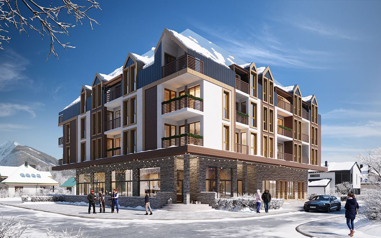 Wohnung in Kolasin, Montenegro, 31 m² - Foto 1