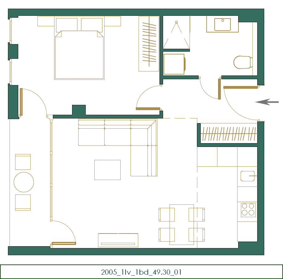 Flat in Kolasin, Montenegro, 53 m² - picture 10