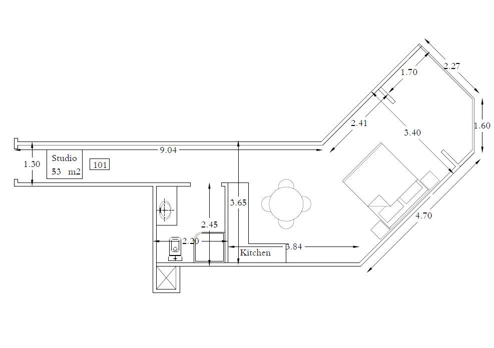Flat in Hurghada, Egypt, 81 m² - picture 3