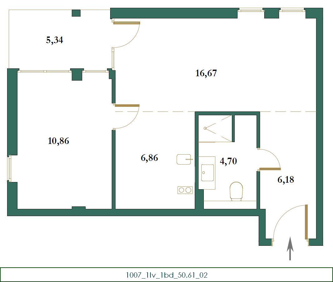 Apartment in Kolasin, Montenegro, 93 m² - picture 13