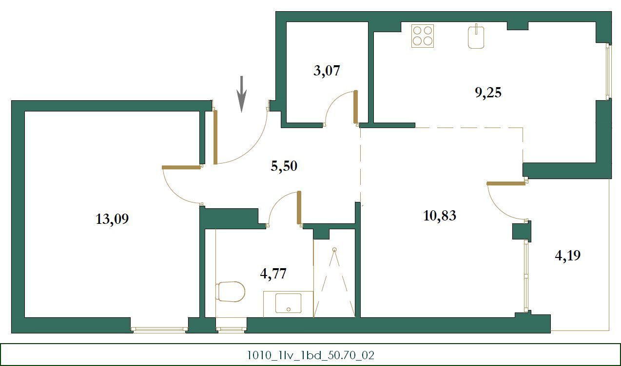 Apartment in Kolasin, Montenegro, 93 m² - picture 14