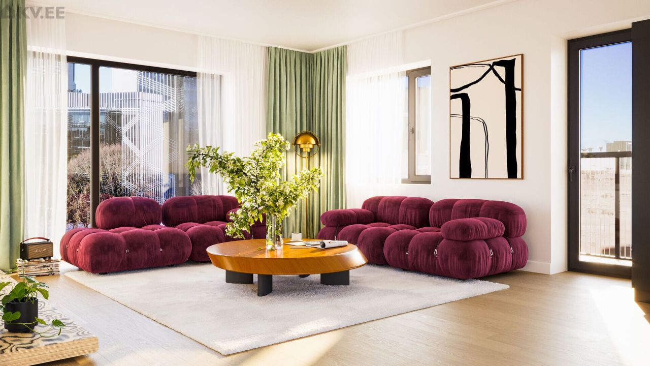 Piso en Tallin, Estonia, 74.4 m² - imagen 1