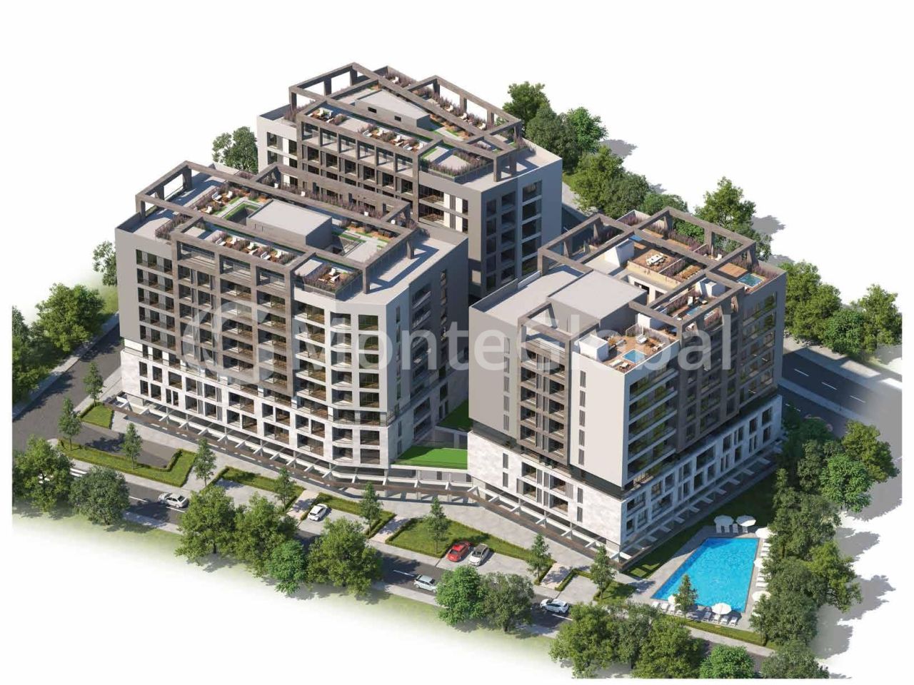 Wohnung in Bar, Montenegro, 36 m² - Foto 1
