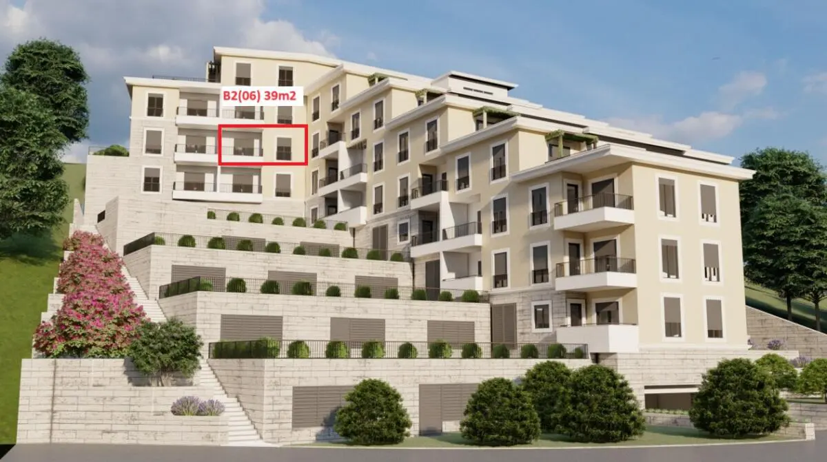Piso en Becici, Montenegro, 39 m² - imagen 1