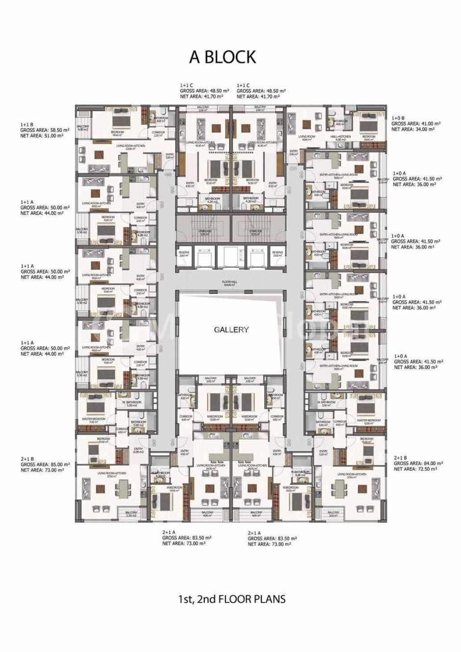Flat in Bar, Montenegro, 36 m² - picture 4