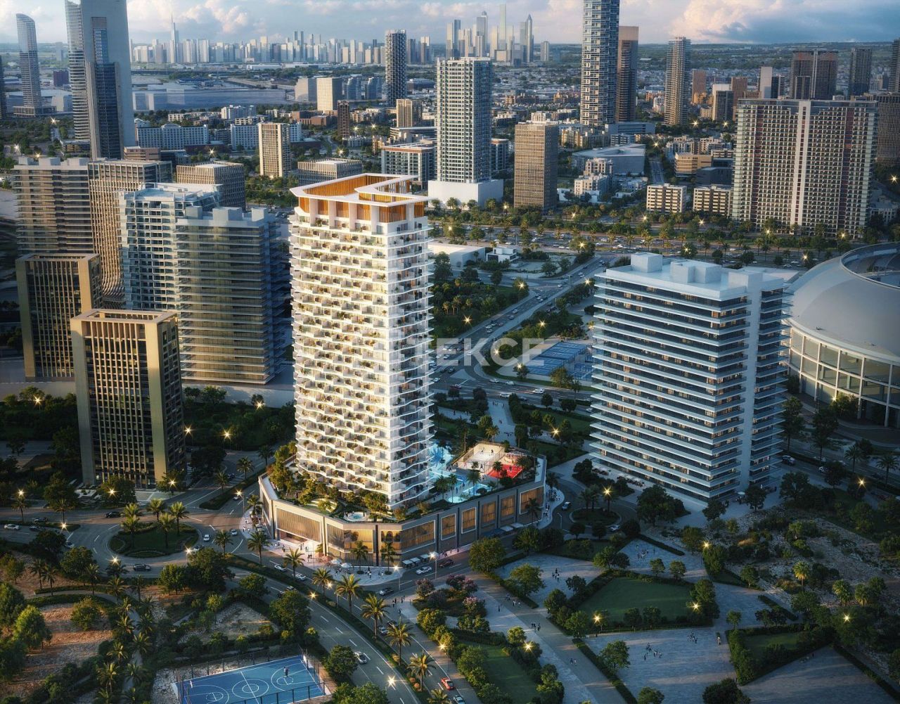 Apartment in Dubai, UAE, 35 m² - picture 1