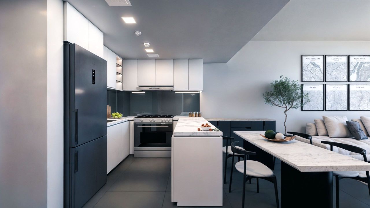 Appartamento a Dubai, EAU, 91 m² - foto 3