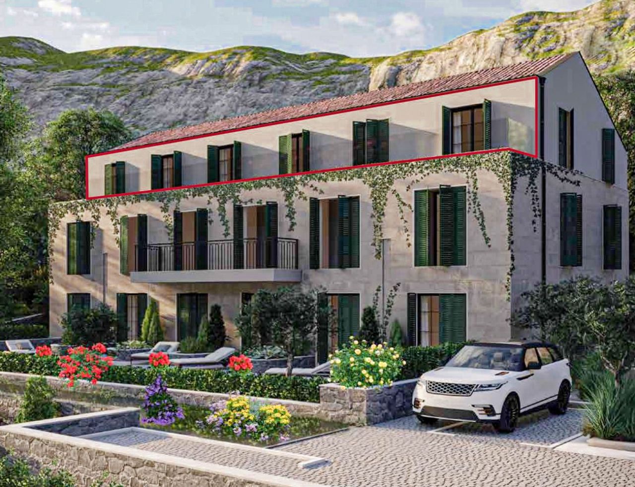 Appartement à Prcanj, Monténégro, 67 m² - image 1