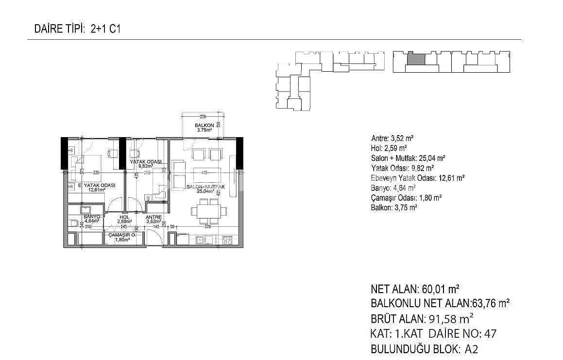 Apartamento en Estambul, Turquia, 143 m² - imagen 7